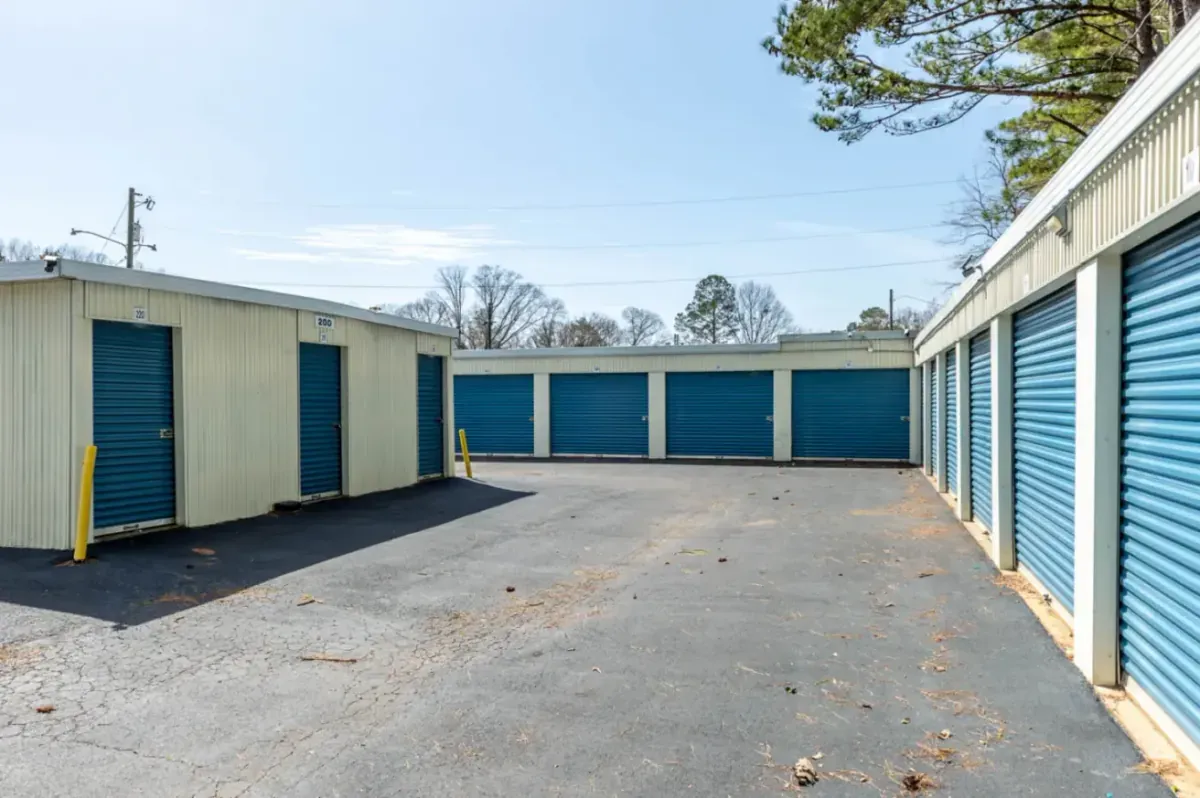 Drive up storage units