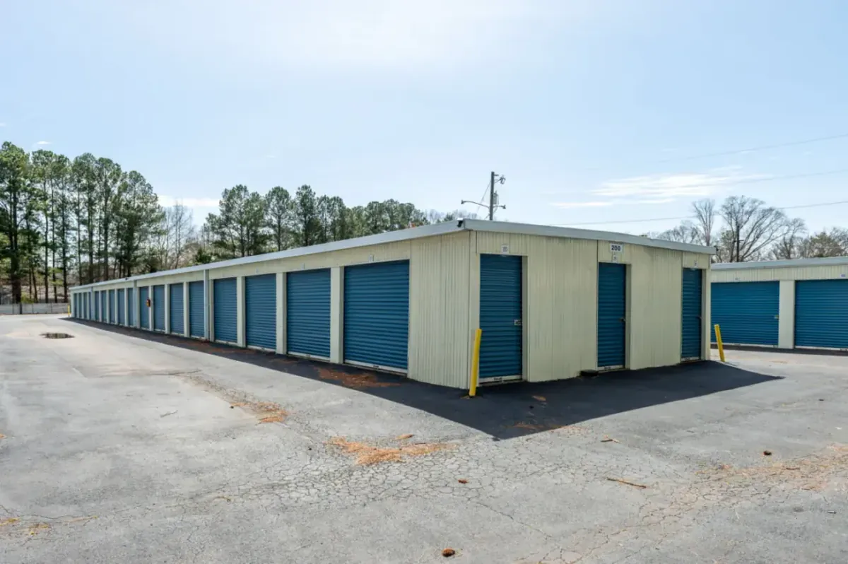 Drive up storage units