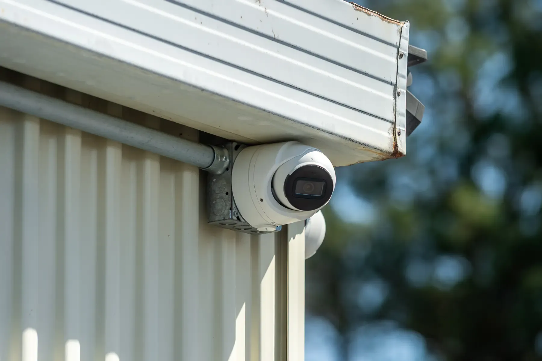 Security camera for facility