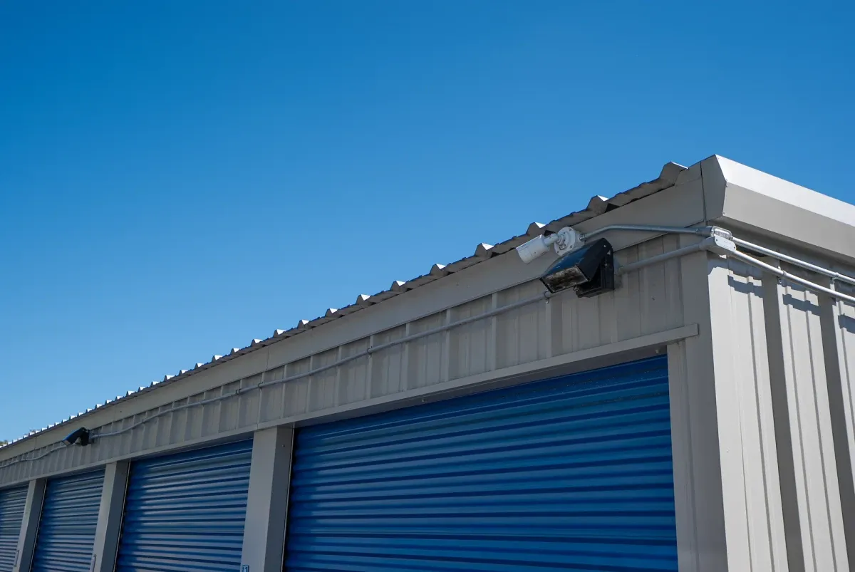 Security camera for facility
