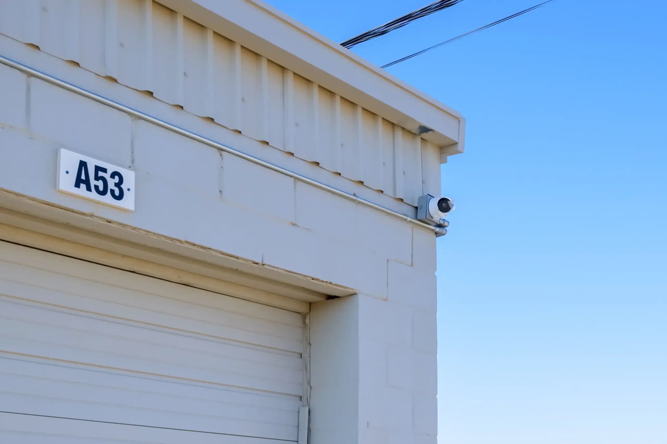 Security camera for facility