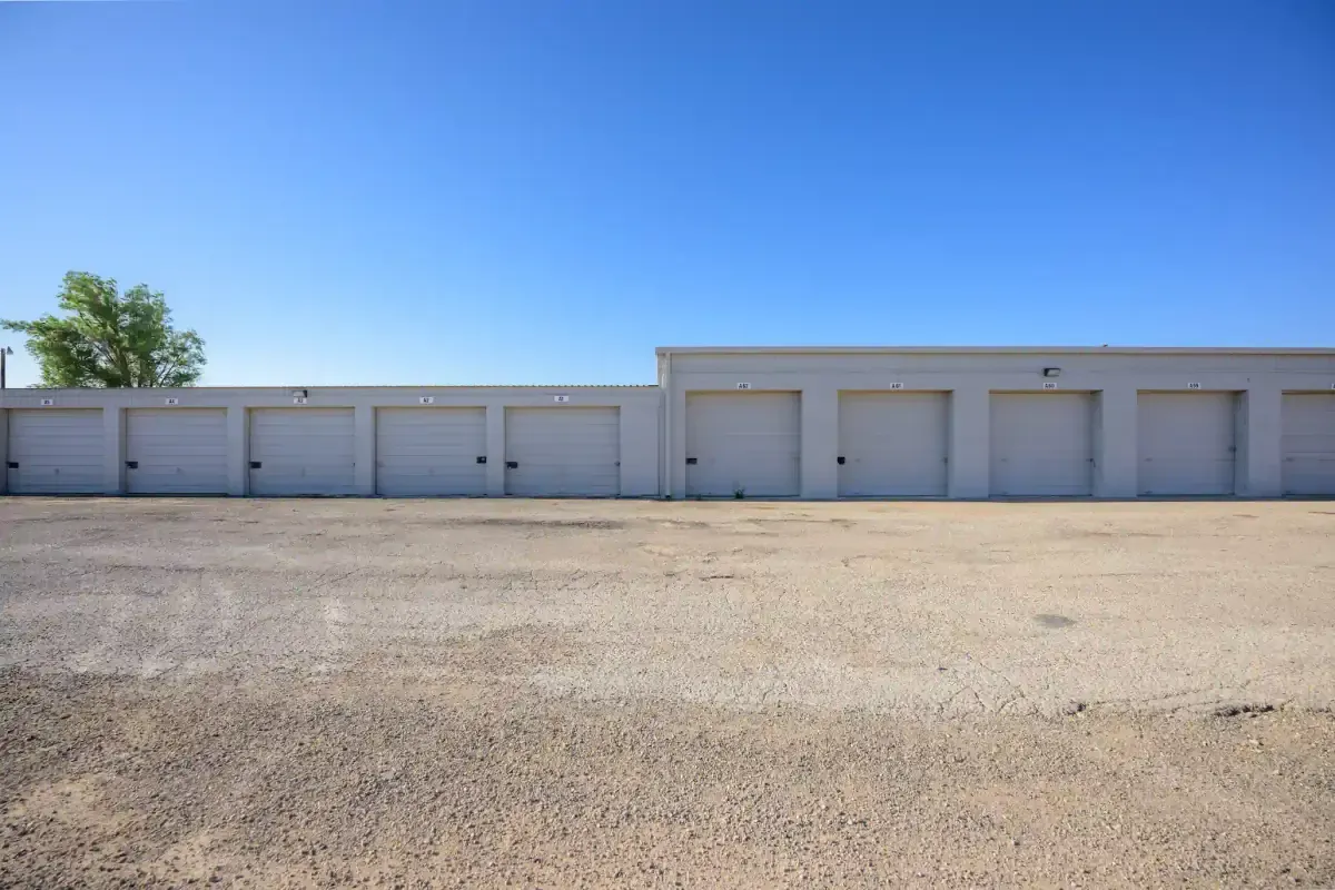 Drive up storage units