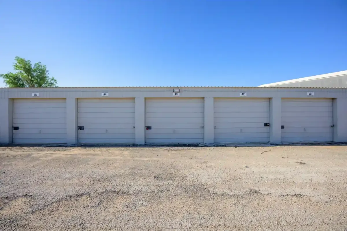 Drive up storage units