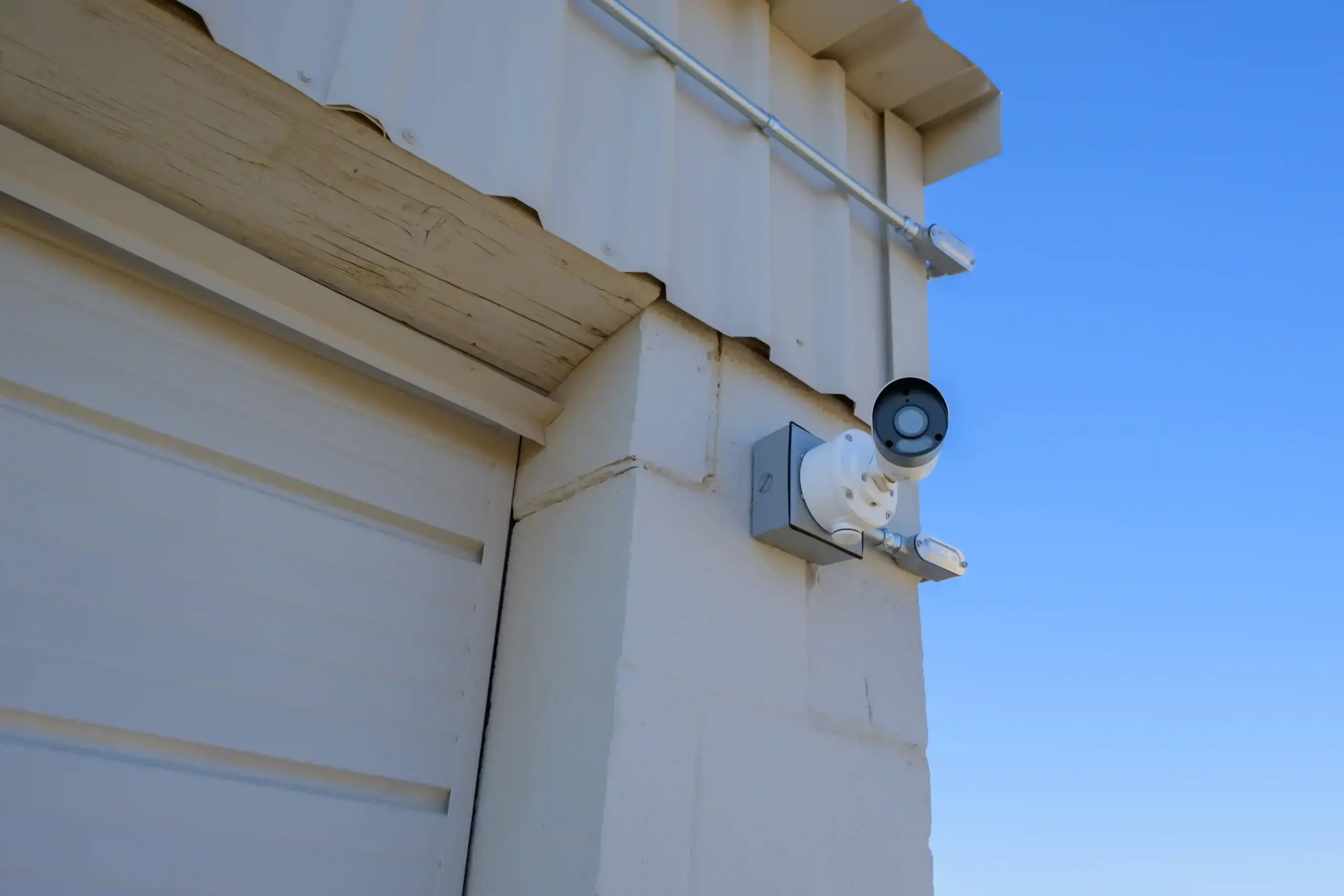 Security camera for facility