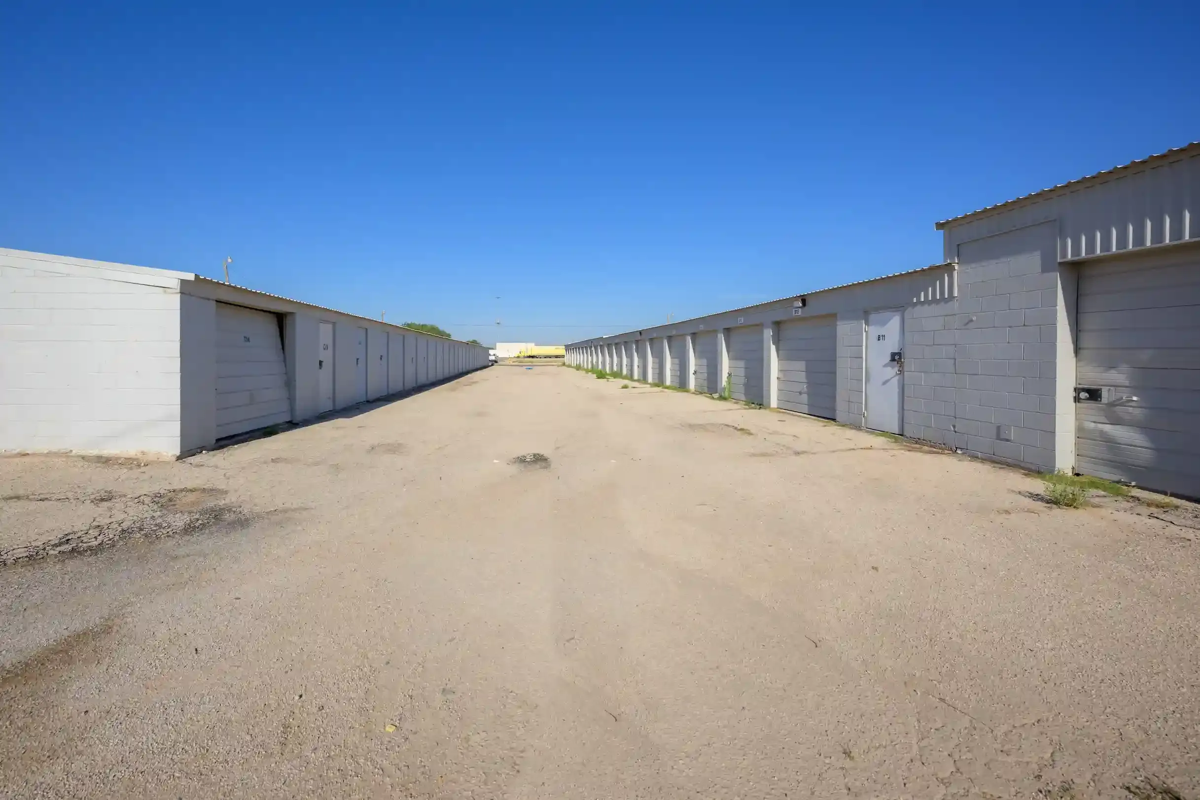 Drive up storage units