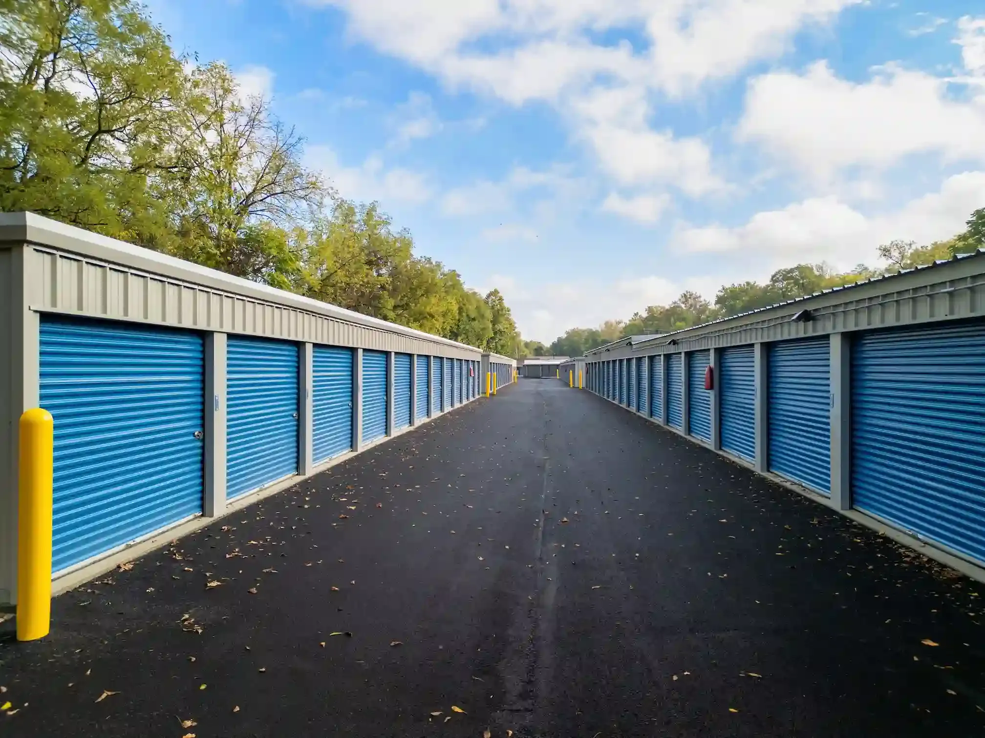 Drive up storage units