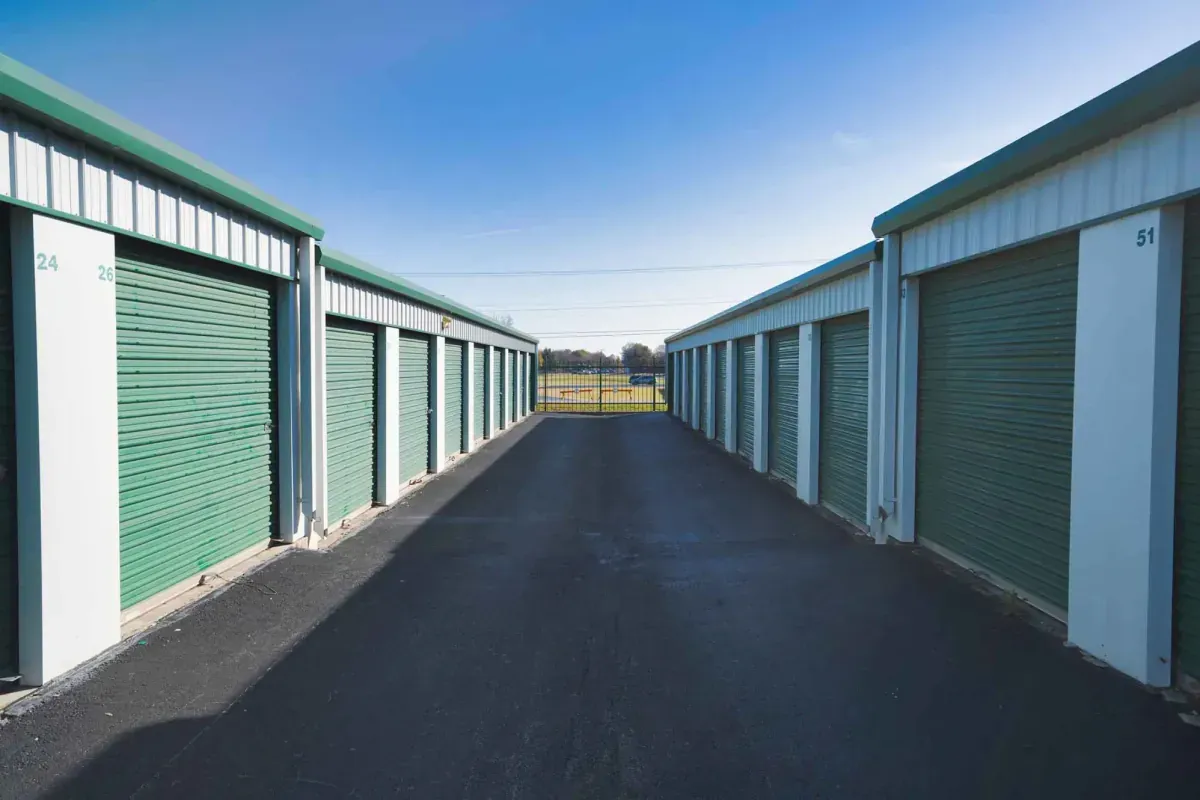 Drive up storage units