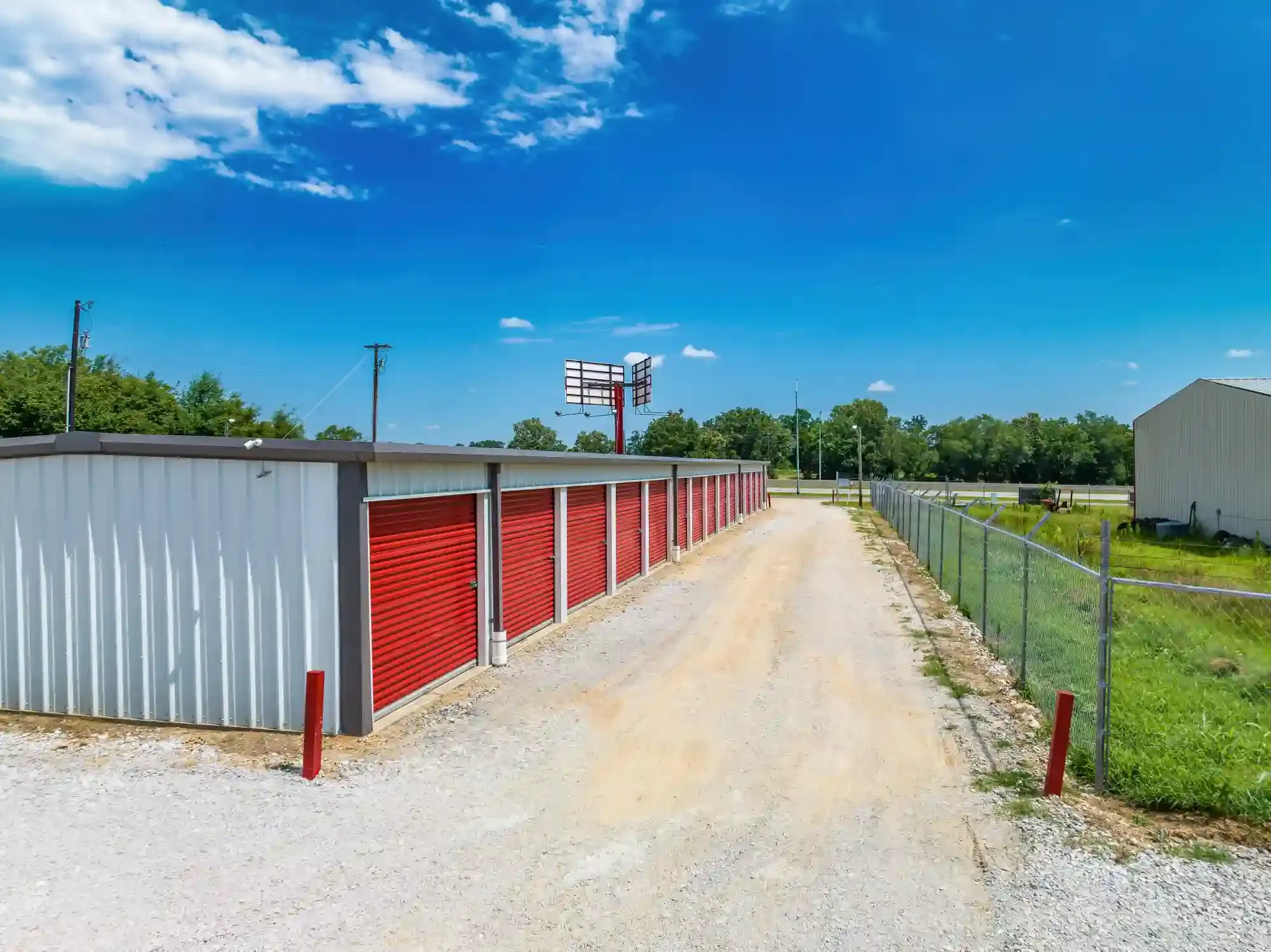 Drive up storage units