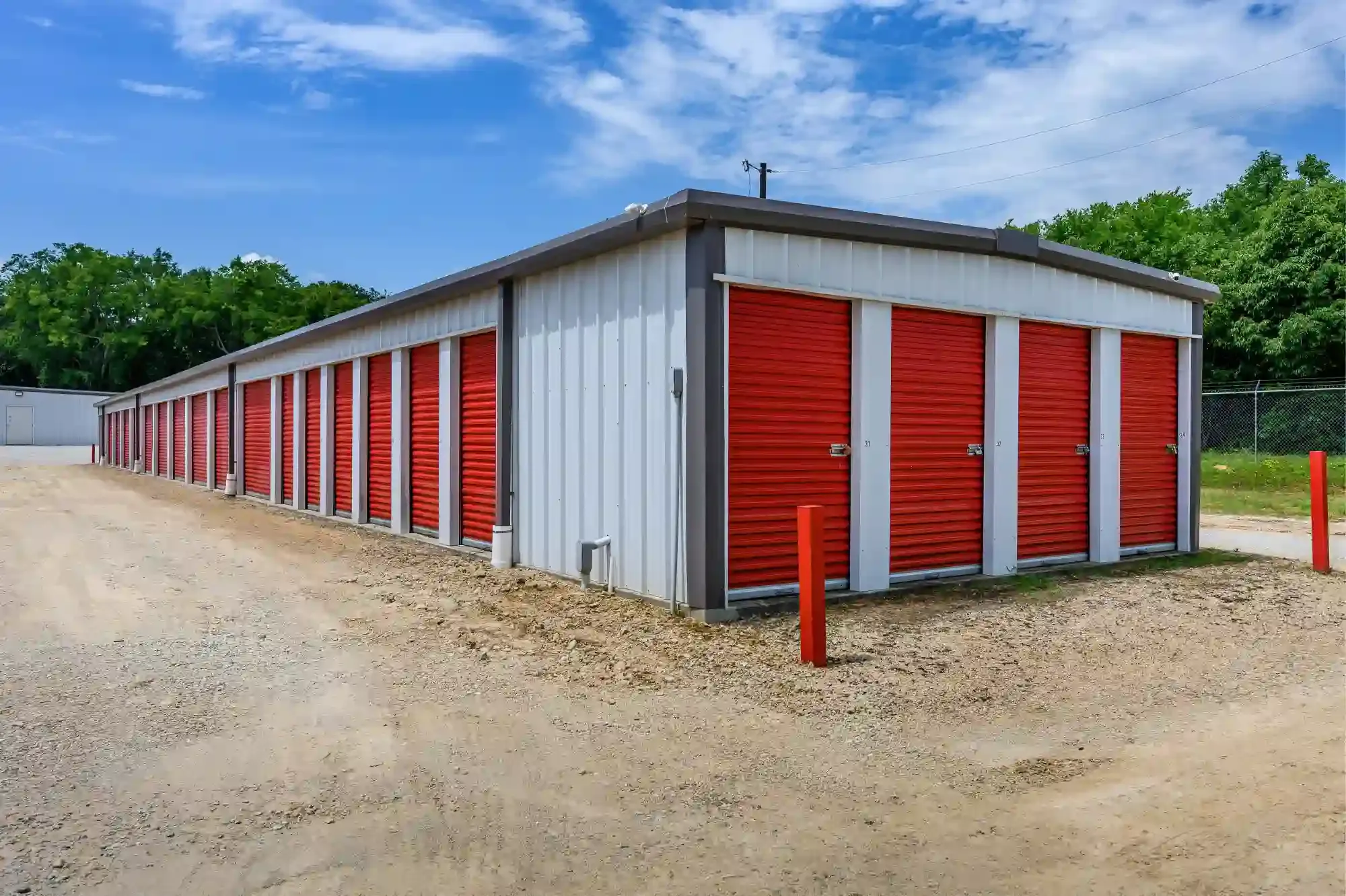 Drive up storage units