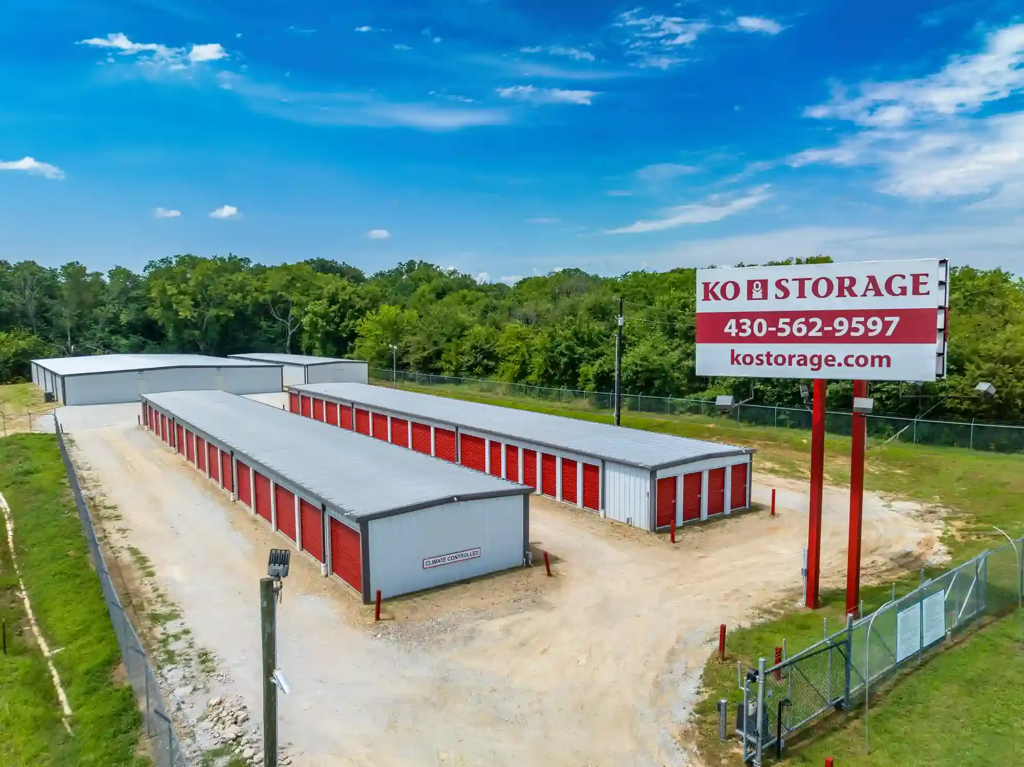 Drive up storage units
