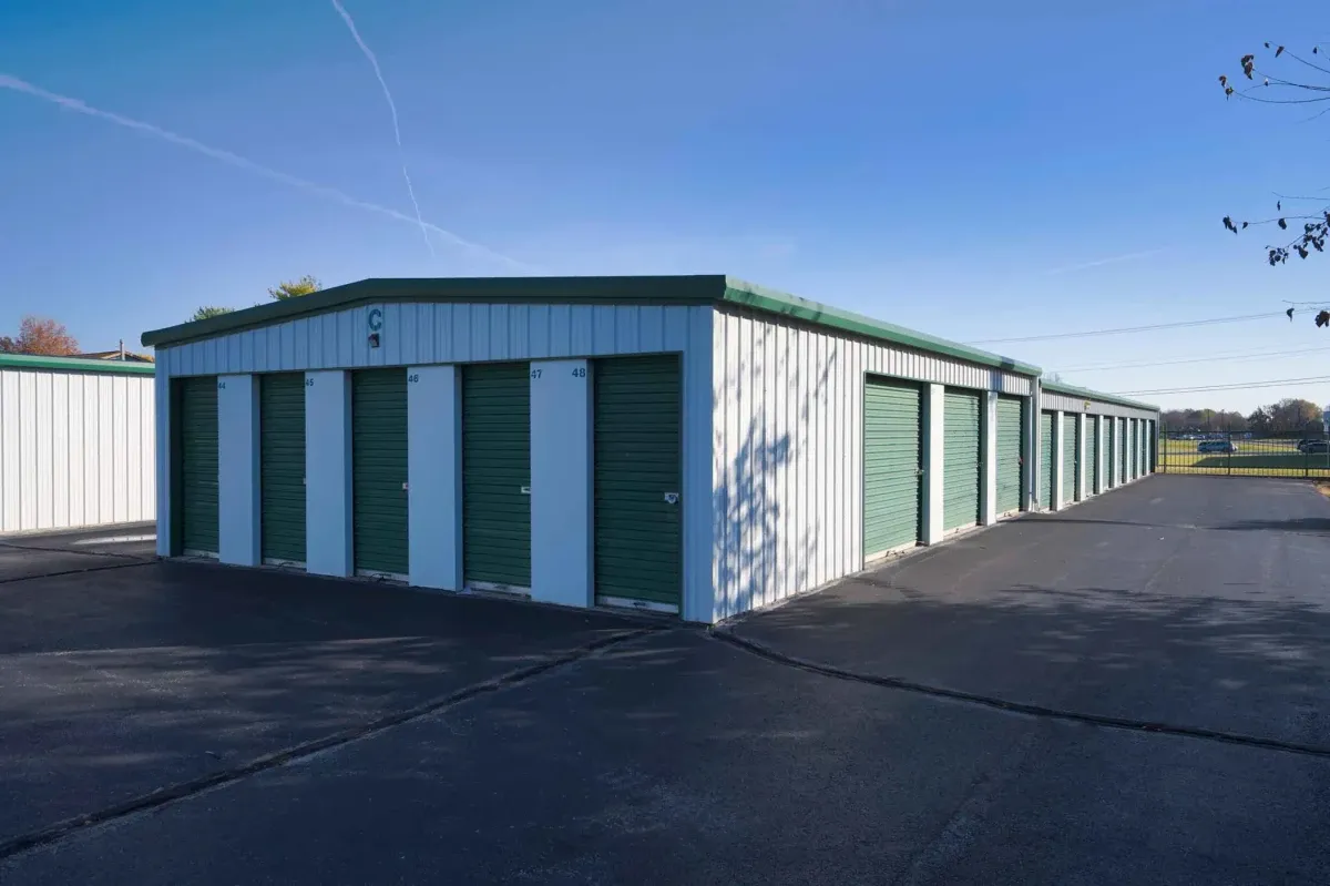 Drive up storage units