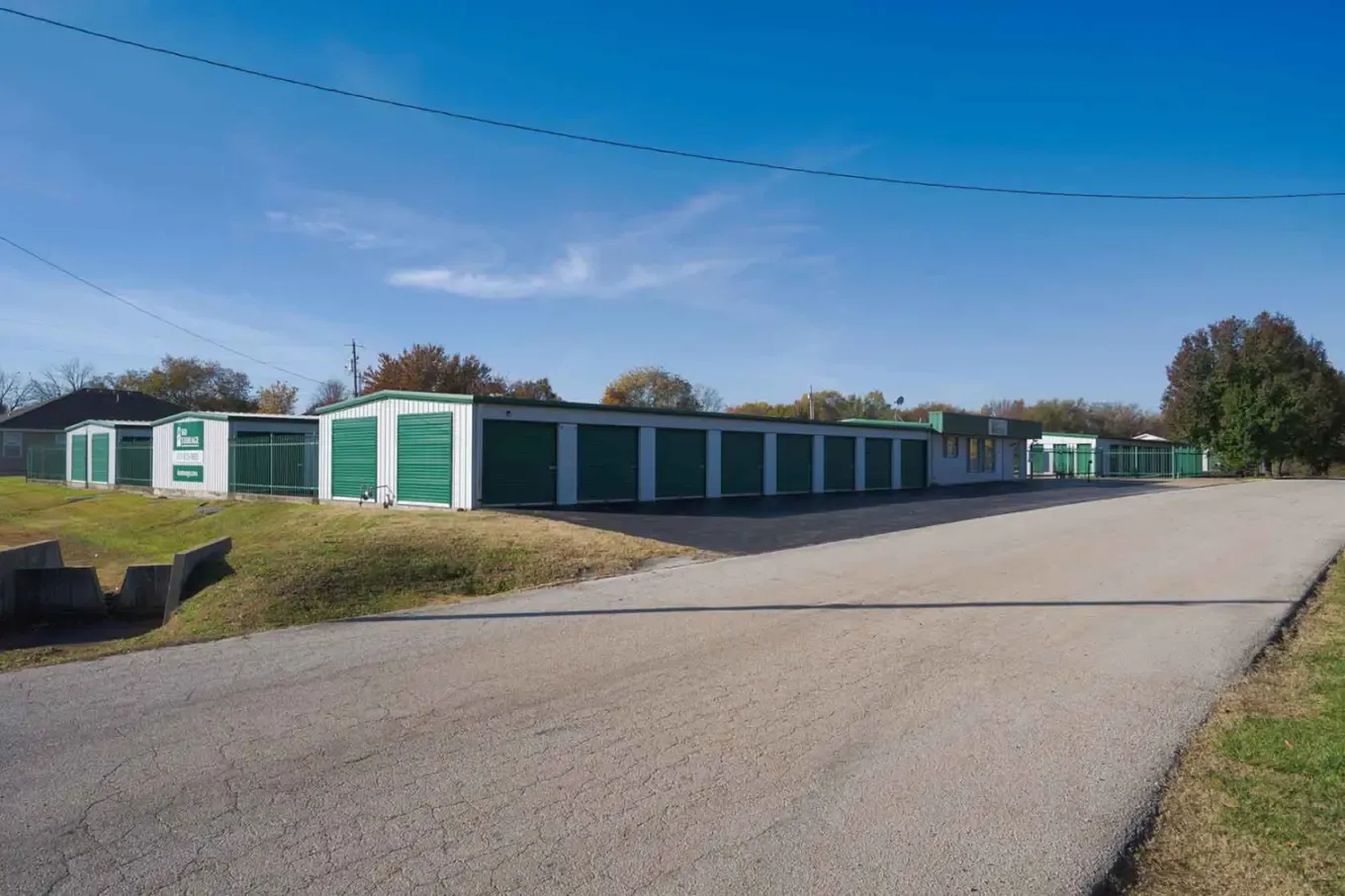 Drive up storage units