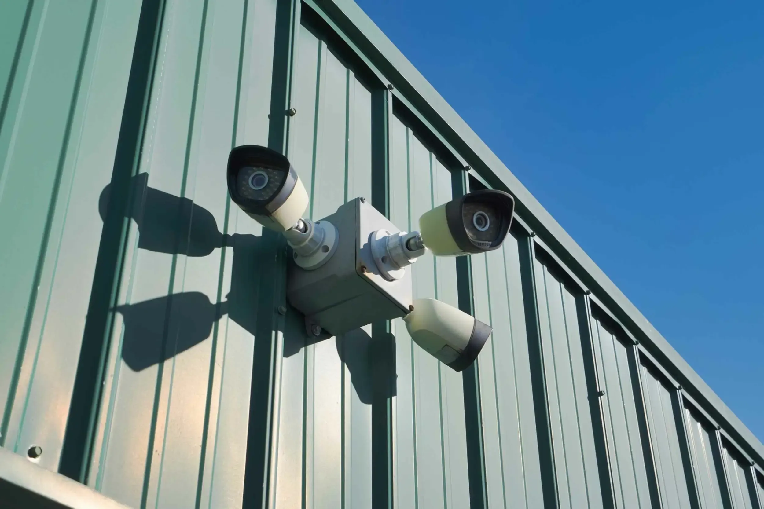 Security camera for facility